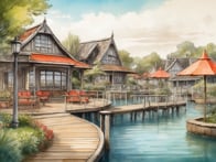An idyllic holiday resort by the water: Discover Roompot Park – Water Village!