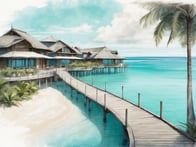 A paradise for relaxation and enjoyment: The exclusive Robinson Club Noonu in the Maldives.
