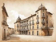 Experience luxury and history at NH Hotels Collection Caceres Palacio De Oquendo in Spain.