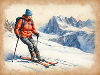 The development of cross-country skiing over the centuries