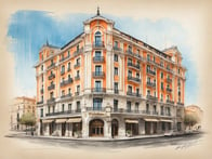 Discover the charming NH Hotel in the heart of Madrid