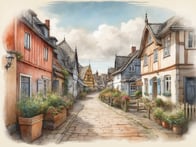The charming village on the island of Sylt and its sights