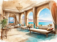 Pure relaxation at the lowest point on earth - the Leonardo Inn at the Dead Sea.