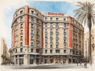 A stylish city hotel in Barcelona with modern design and excellent service.