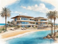 Experience pure relaxation and luxury on the coast of Cyprus - A paradise in the Leonardo style.
