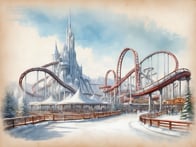 The seasonal winter break of the amusement parks: When does it usually occur?