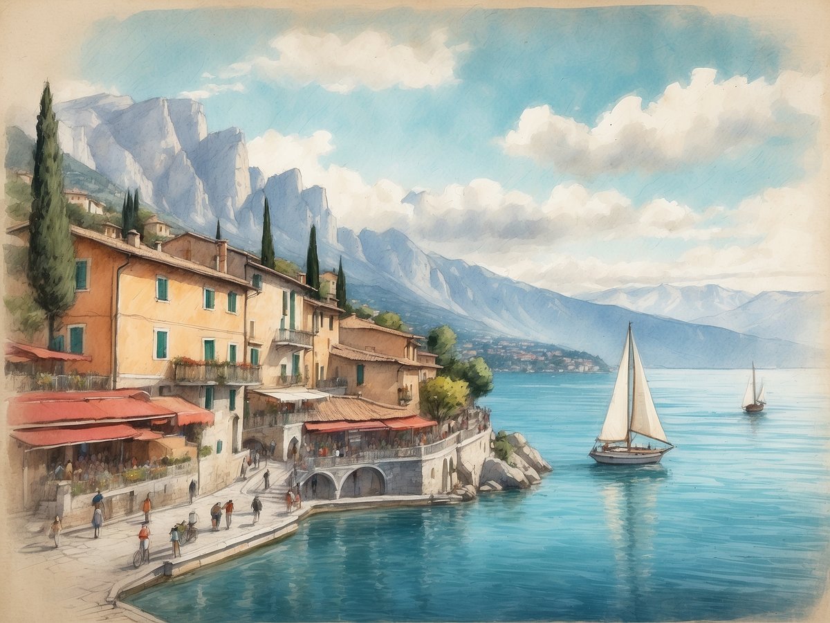 What can you do at Lake Garda?