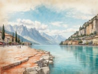 The Secrets of the Low Water Level at Lake Garda