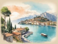 Discover the geographical location of Lake Garda together.