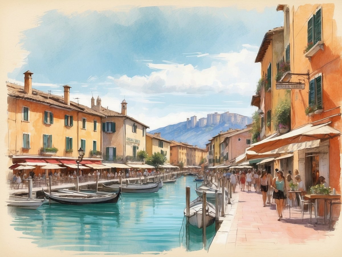 Desenzano del Garda on Lake Garda: A lively town with beautiful beaches and historical landmarks