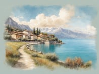 Experience breathtaking views high above Lake Garda: Tignale invites you to dream.
