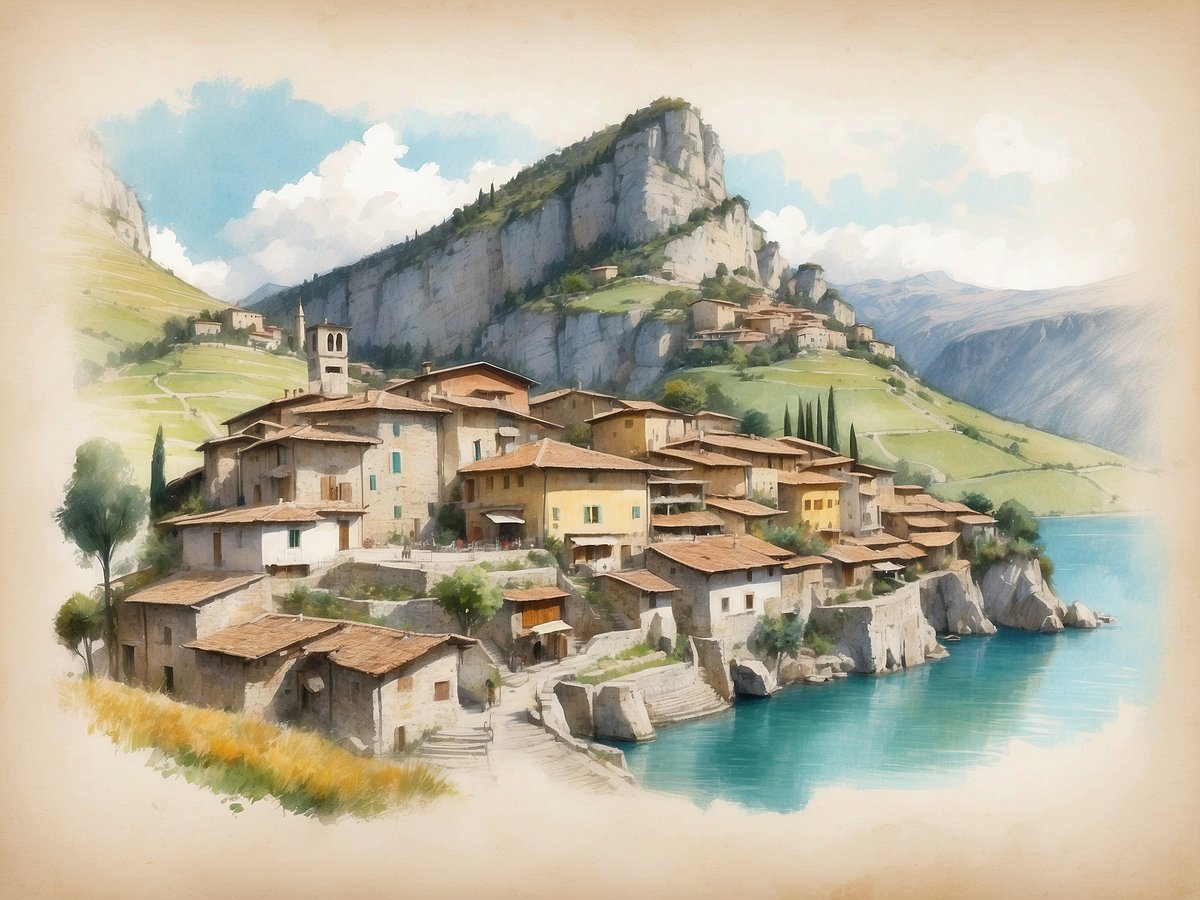 Tremosine on Lake Garda: An ensemble of 18 villages on a breathtaking plateau