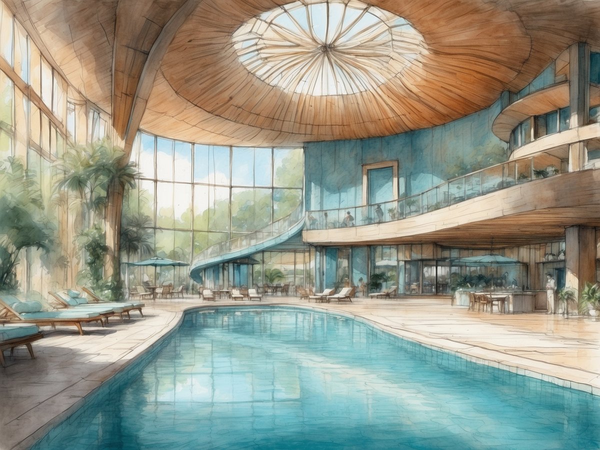 Which of the Center Parcs has the best swimming pool?