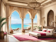 A luxurious resort with breathtaking views of the crystal-clear waters of the Arabian Gulf - Experience unparalleled comfort and top-notch service in Ras Al Khaimah.