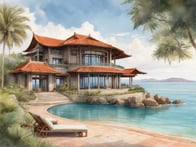 Experience luxury and relaxation in the exclusive villas of Anantara Hotels & Resorts in Quy Nhon, Vietnam.