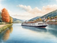 Experience the romantic beauty of German rivers: Relaxed idyll on river cruises.