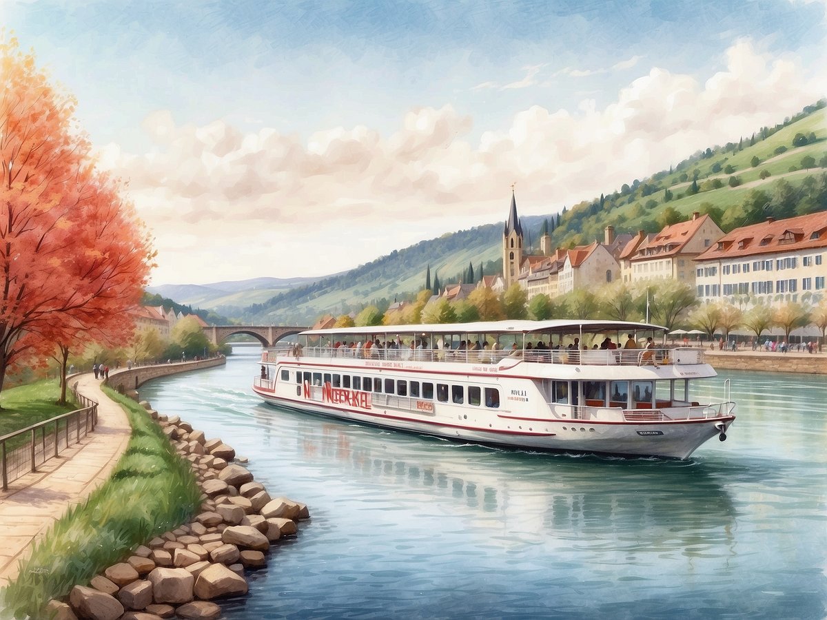 Neckar Cruises: Picturesque River Landscapes in Germany