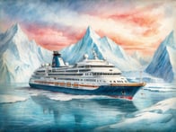 Explore the icy wilderness of the Arctic: Exciting adventures on a cruise through the eternal ice.
