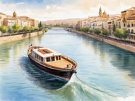 Explore the vibrant lifeline of Andalusia on a cruise along the Guadalquivir in Spain.