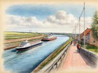 Experience the beauty of the Kiel Canal on cruises through Germany