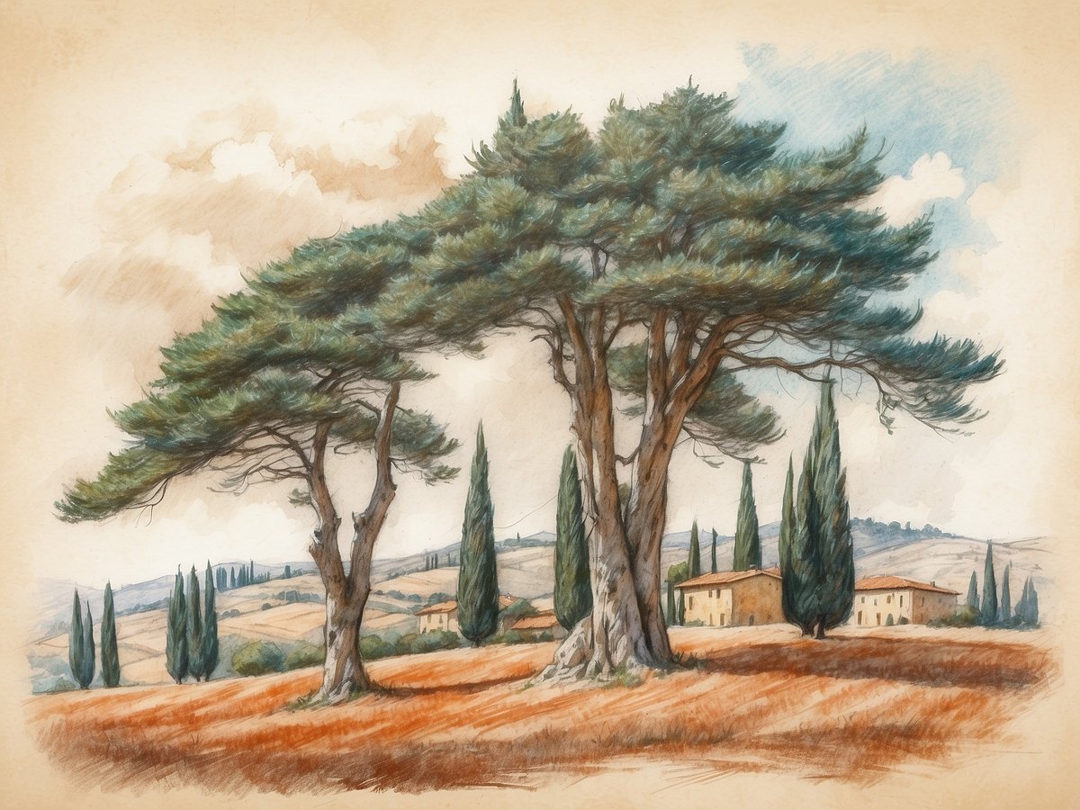 The Cypresses of Tuscany – Landmark of a Picturesque Landscape