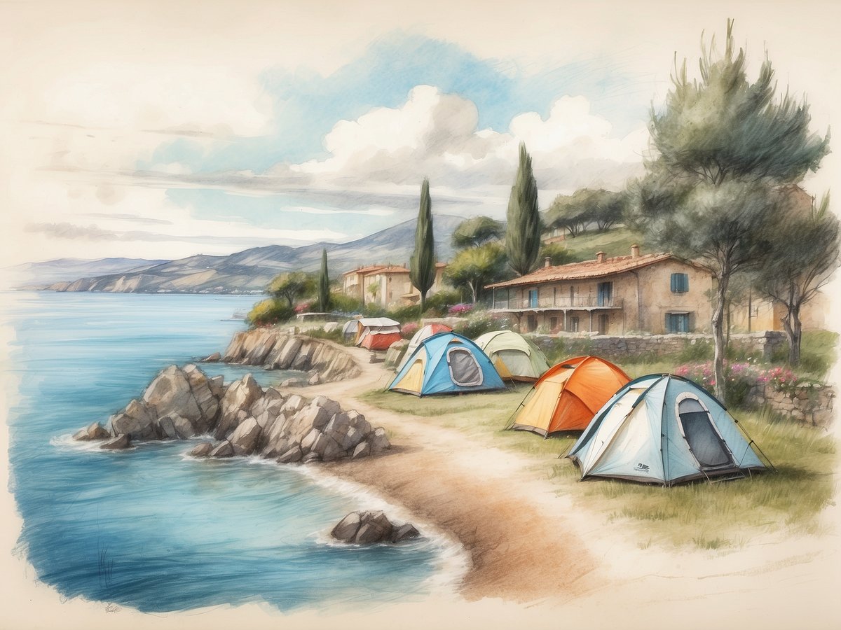Campsites by the Sea in Tuscany – Wake Up Right by the Water