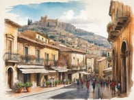 The cultural treasures of Sicily - past and present united