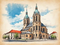 The impressive St. Michael Church in the Bavarian capital