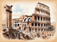 The influential civilization of ancient Rome presented in brief.