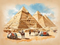 Suitable medications for a carefree visit to the pyramids in Egypt
