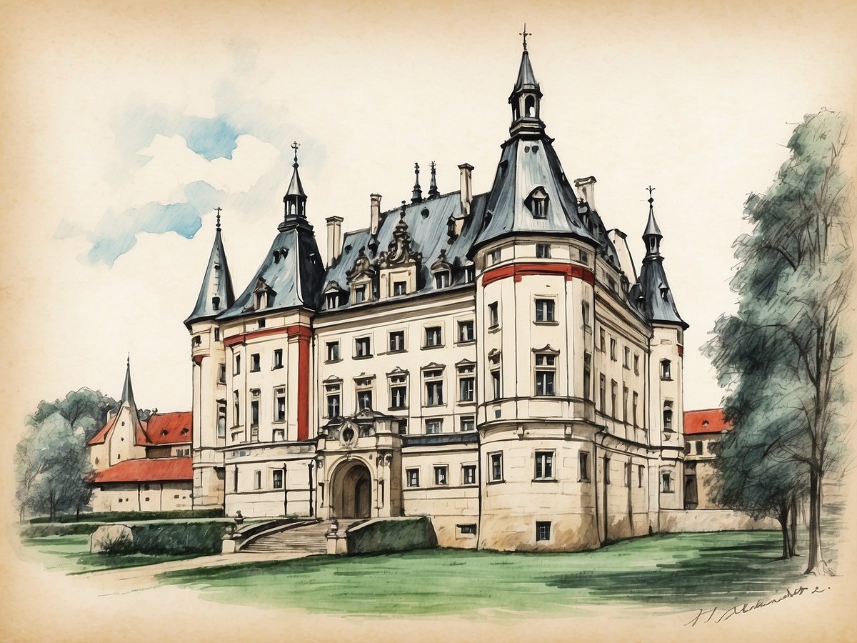 Blutenburg Castle in Munich