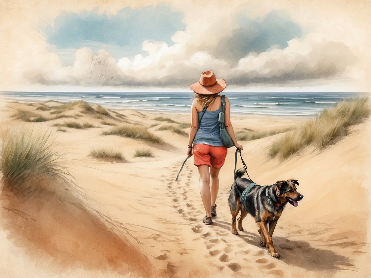Holland vacation with dog – Freedom in the dunes