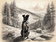 Explore the forests of the Black Forest with your four-legged friend