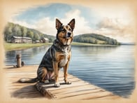 Explore the aquatic treasures of the Mecklenburg Lake District with your four-legged friend