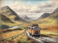 Discover the fascinating combination of history and whisky on your road trip through Scotland.