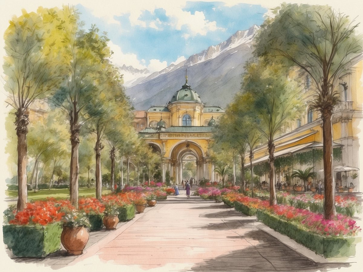 Strolling with Flair: The Merano Promenade and its Highlights