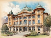 A masterpiece of Art Nouveau in South Tyrol: The Kurhaus of Merano