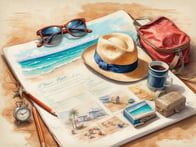 Packing list for your beach vacation: Never forget anything again with this checklist
