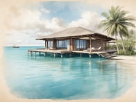 Experience the untouched beauty of Iru Fushi: A paradise for nature lovers in the Maldives.