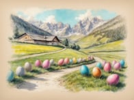 The dates of the Easter holidays 2024 for the schools in Bavaria.