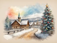 The dates of the Christmas holidays in Saxony in 2024