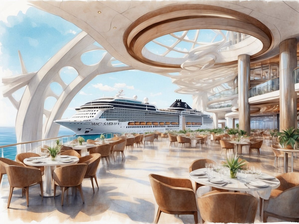 Immerse yourself in the world of the MSC Meraviglia