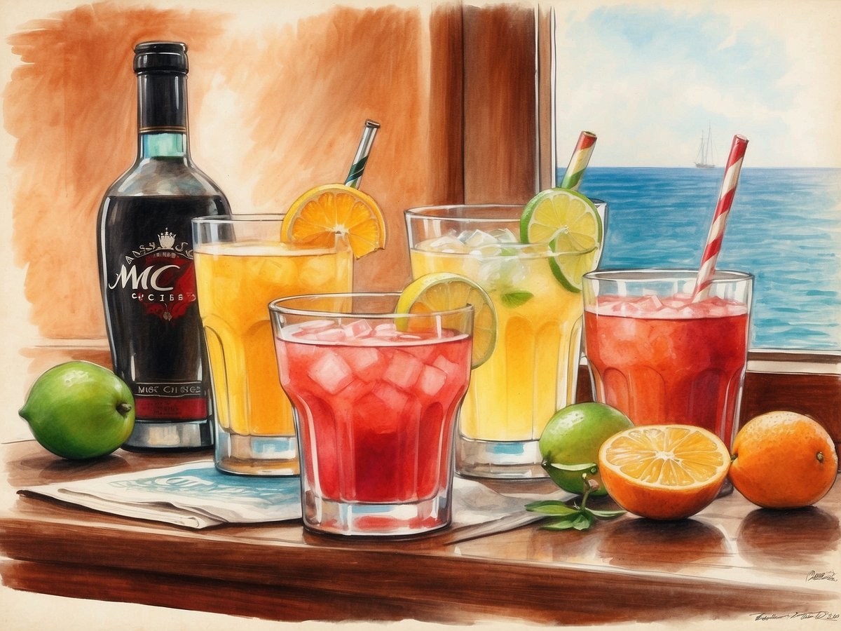 Which drinks are free on MSC Cruises?