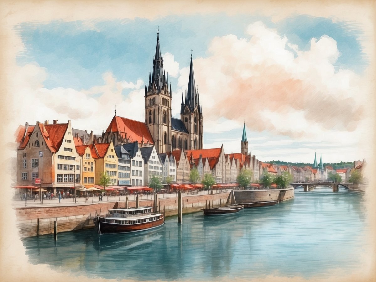 How many Hanseatic cities are there in Germany?