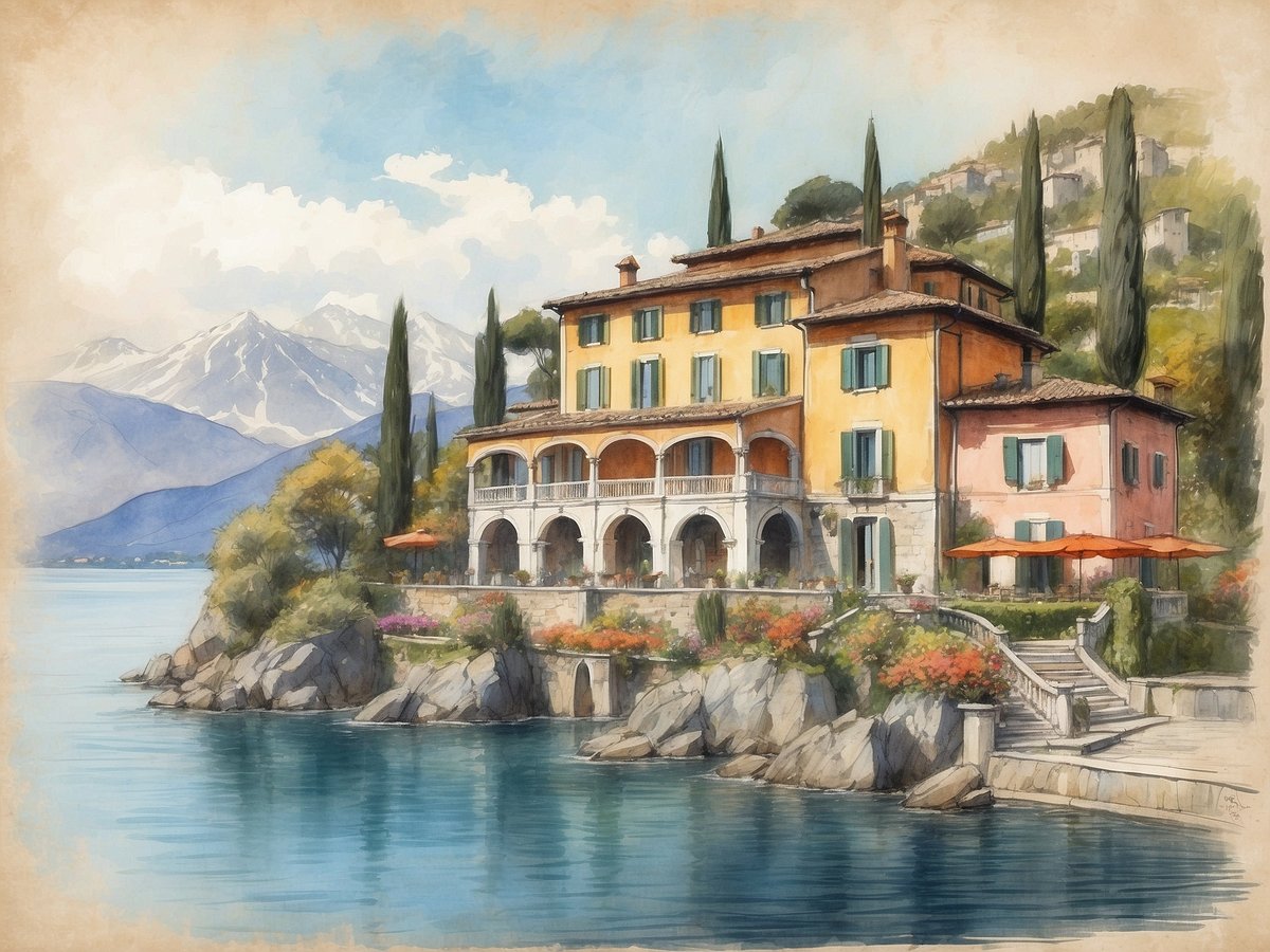 Who owns Lake Maggiore?