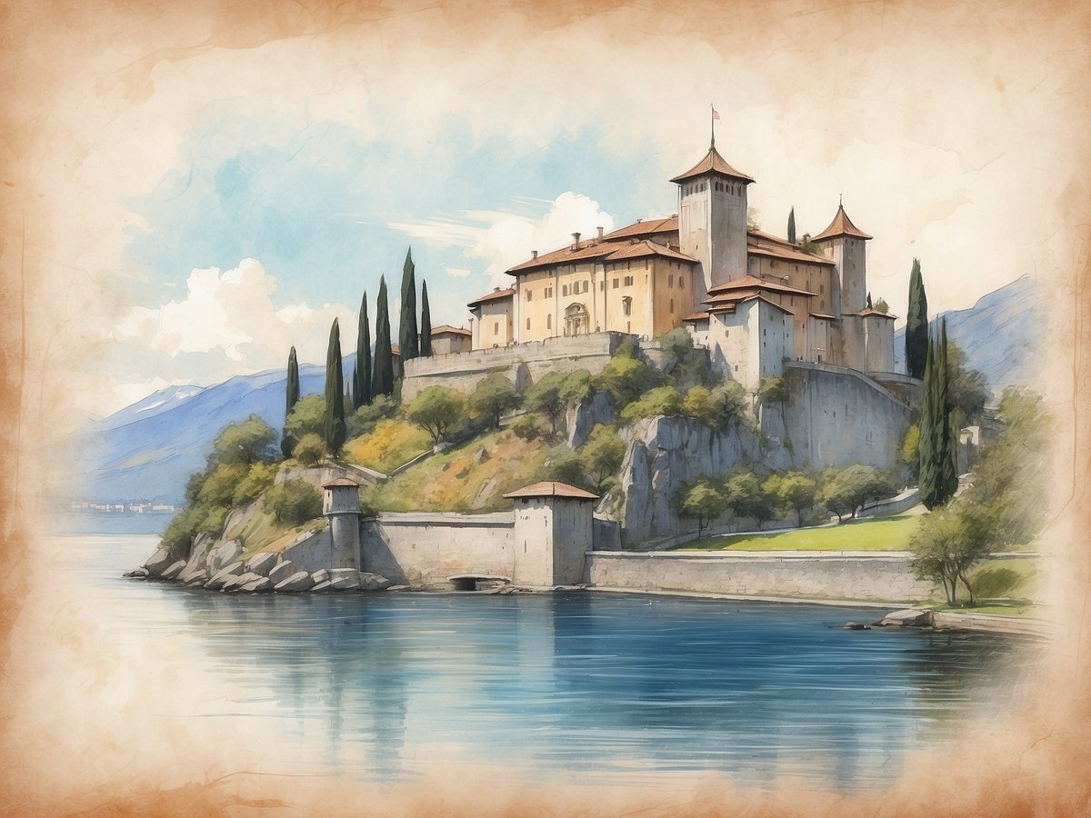 Angera: The Majestic Castle Over Lake Maggiore