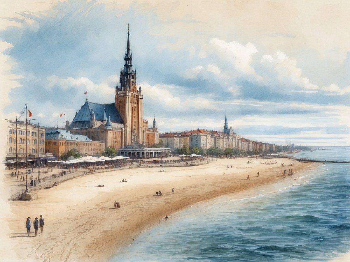 Gdynia (Gdingen) - Polish Baltic Sea