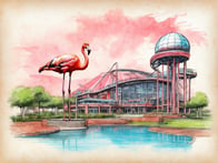 Experience fun and adventure at Flamingo Land theme park - United Kingdom!