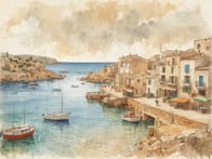 The idyllic charm of Portocolom: A magical retreat on Mallorca.