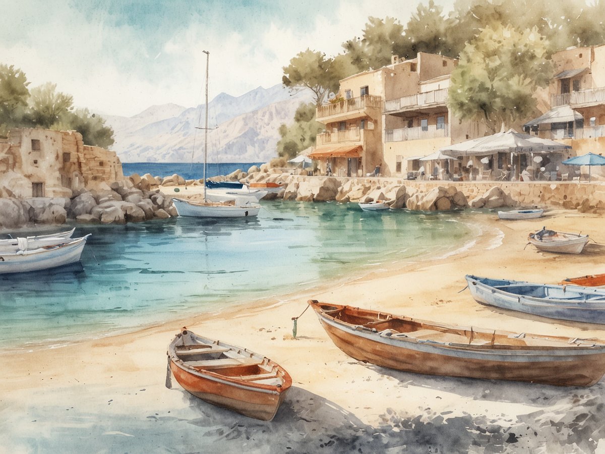 Cala Bona: Cozy Harbor Atmosphere and Relaxed Beach Days